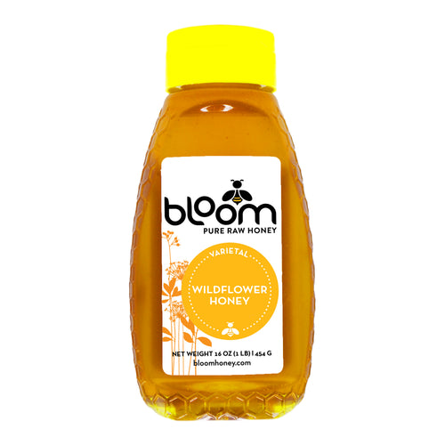 Wildflower Honey - Squeeze Bottle (16 oz and 32 oz)