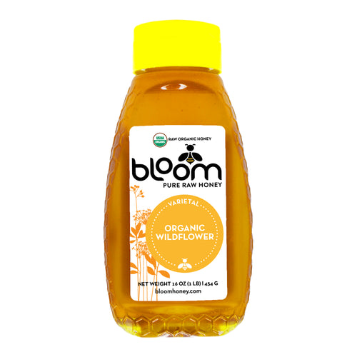 Organic Wildflower Honey - Squeeze Bottle