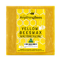 ANYTHINGBEES WHITE BEESWAX Blocks - ORGANIC 100% NATURAL PREMIUM COSMETIC TRIPLE FILTERED - 1LB