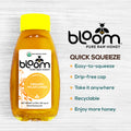 Organic Wildflower Honey - Squeeze Bottle (16 oz and 32 oz)