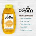 Organic Wildflower Honey - Squeeze Bottle (16 oz and 32 oz)